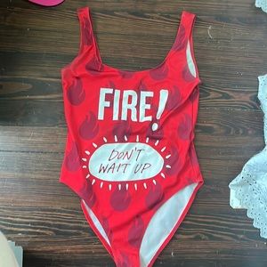 Taco Bell fire sauce packet bodysuit